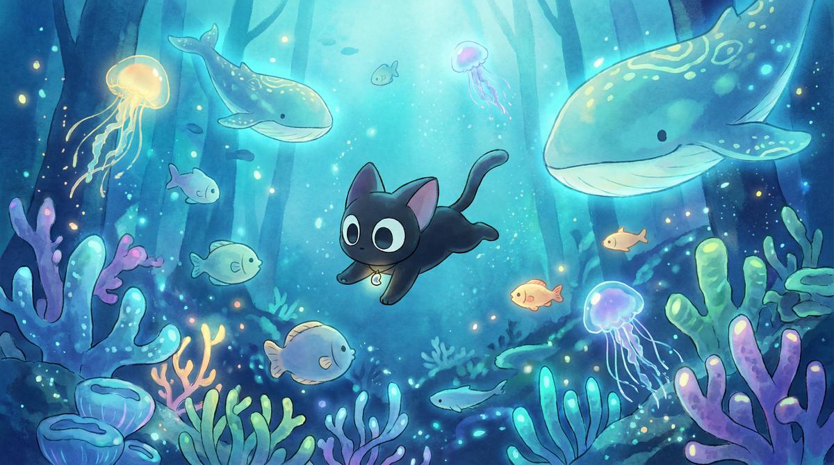 糖心vlog动画视频 - 深海奇遇