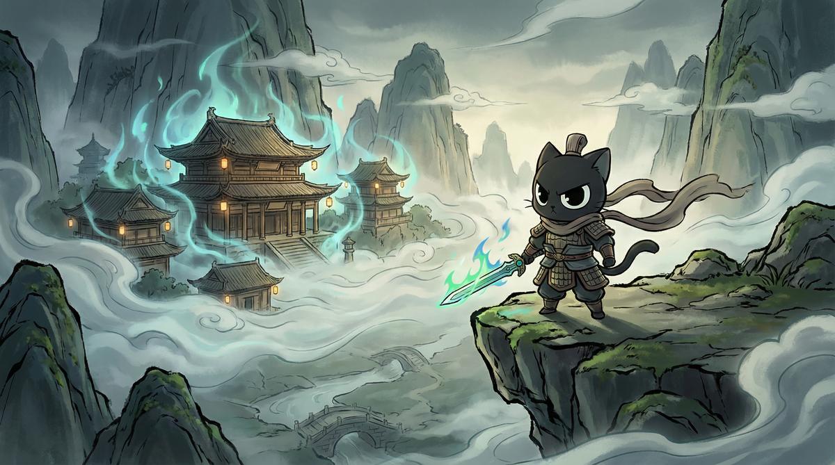 糖心vlog国风视频 - 雾山仙踪